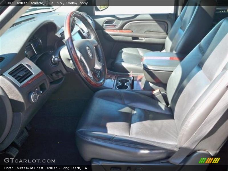 Blue Chip / Ebony/Ebony 2007 Cadillac Escalade