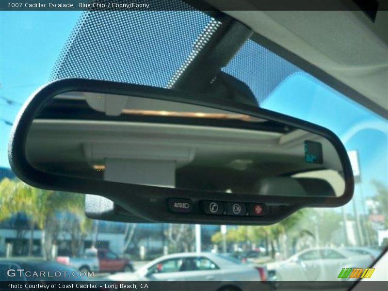 Blue Chip / Ebony/Ebony 2007 Cadillac Escalade