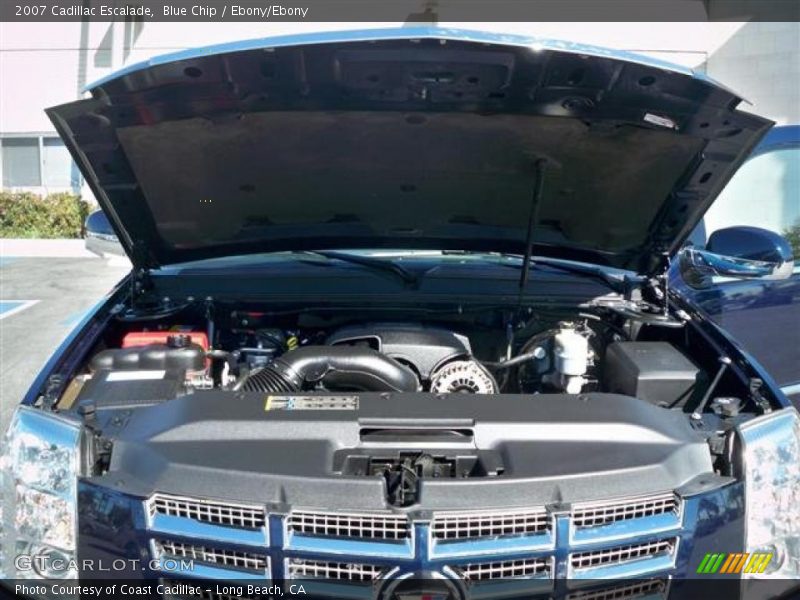 Blue Chip / Ebony/Ebony 2007 Cadillac Escalade