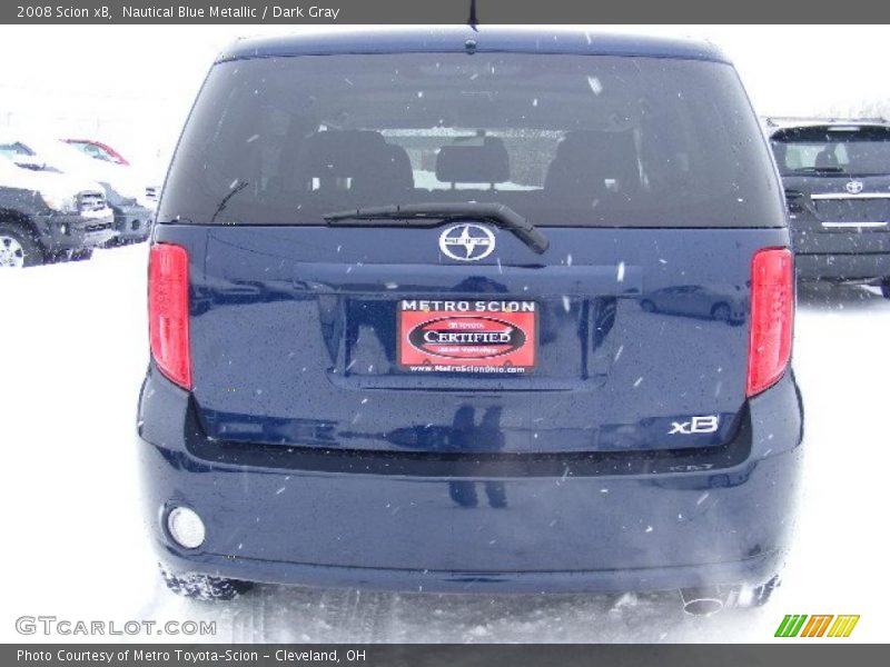Nautical Blue Metallic / Dark Gray 2008 Scion xB