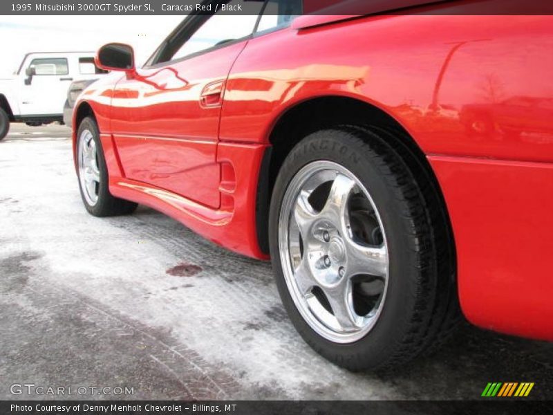 Caracas Red / Black 1995 Mitsubishi 3000GT Spyder SL