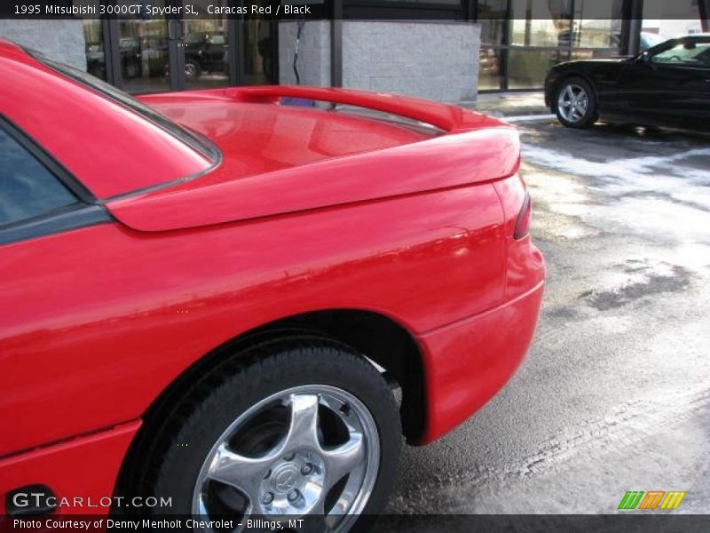 Caracas Red / Black 1995 Mitsubishi 3000GT Spyder SL