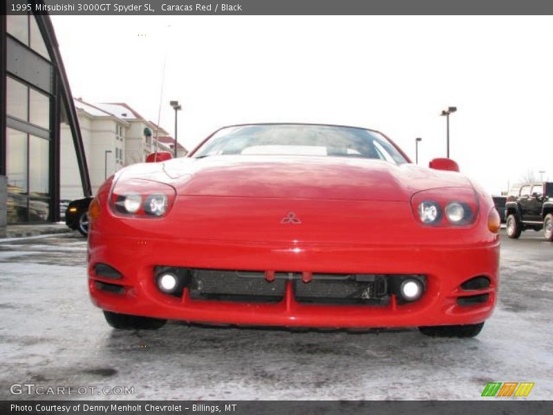 Caracas Red / Black 1995 Mitsubishi 3000GT Spyder SL