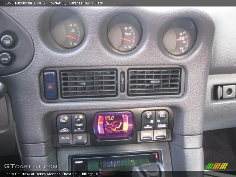 Caracas Red / Black 1995 Mitsubishi 3000GT Spyder SL