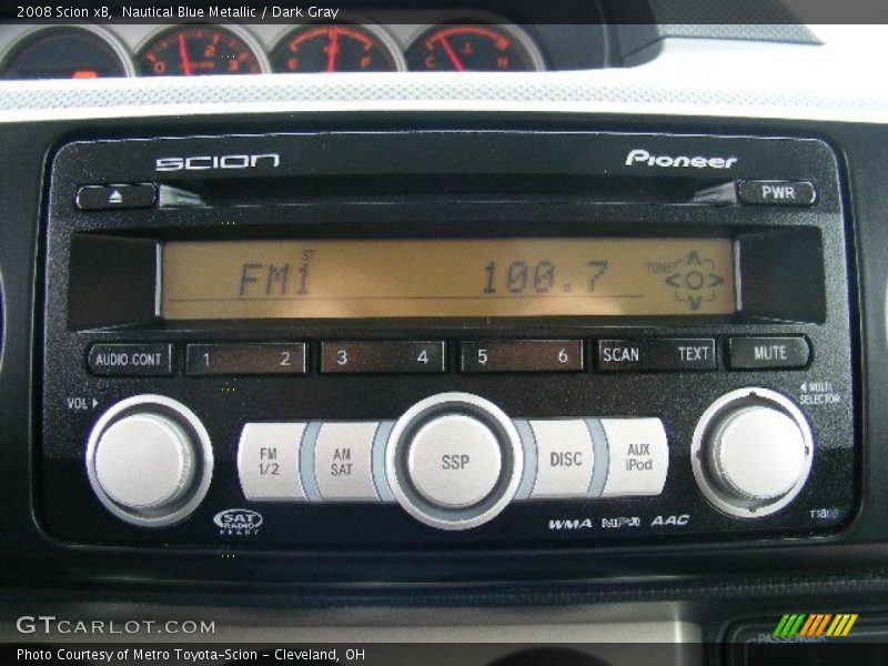 Nautical Blue Metallic / Dark Gray 2008 Scion xB