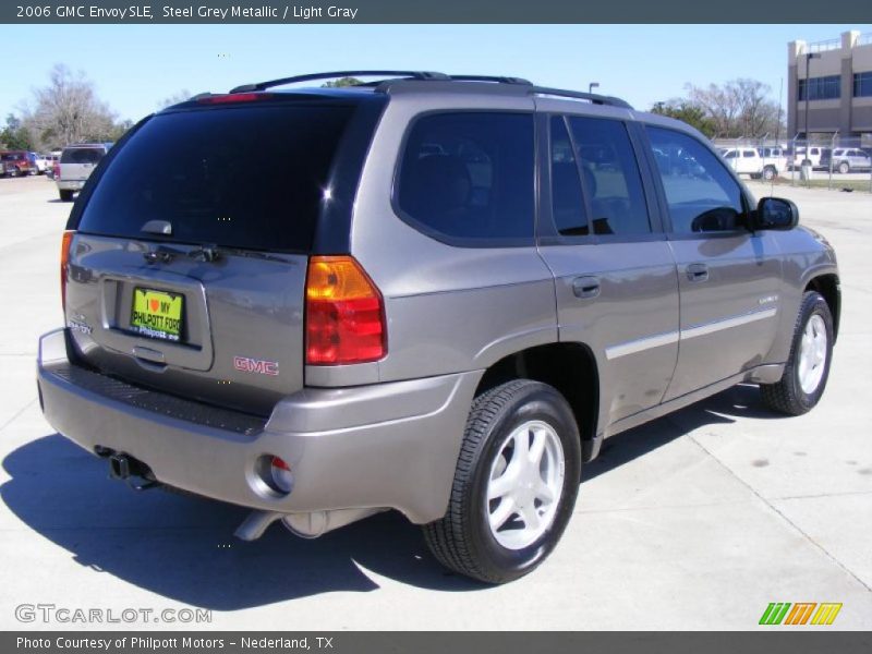 Steel Grey Metallic / Light Gray 2006 GMC Envoy SLE