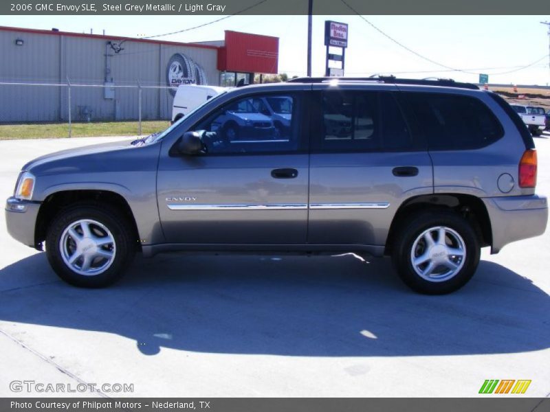 Steel Grey Metallic / Light Gray 2006 GMC Envoy SLE