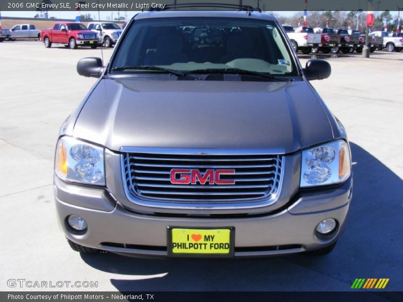 Steel Grey Metallic / Light Gray 2006 GMC Envoy SLE