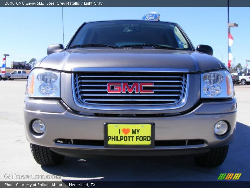 Steel Grey Metallic / Light Gray 2006 GMC Envoy SLE
