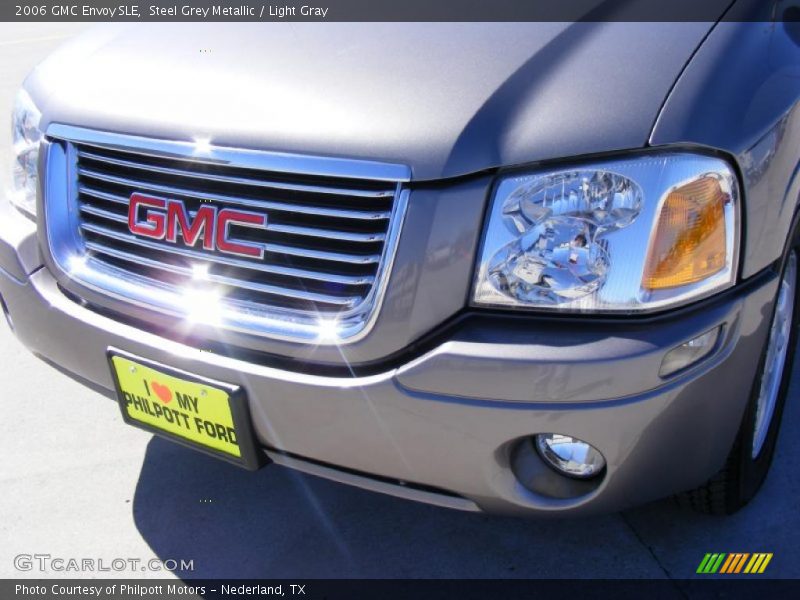 Steel Grey Metallic / Light Gray 2006 GMC Envoy SLE