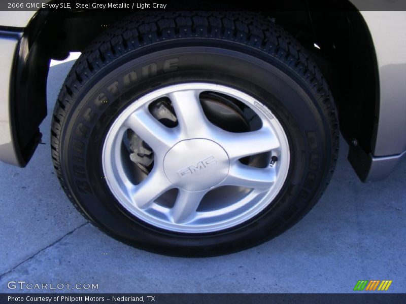 Steel Grey Metallic / Light Gray 2006 GMC Envoy SLE