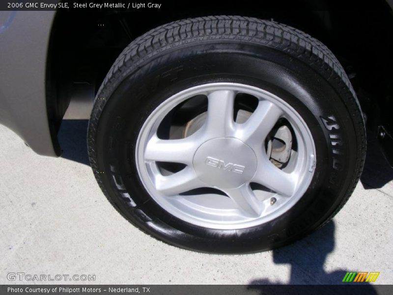 Steel Grey Metallic / Light Gray 2006 GMC Envoy SLE