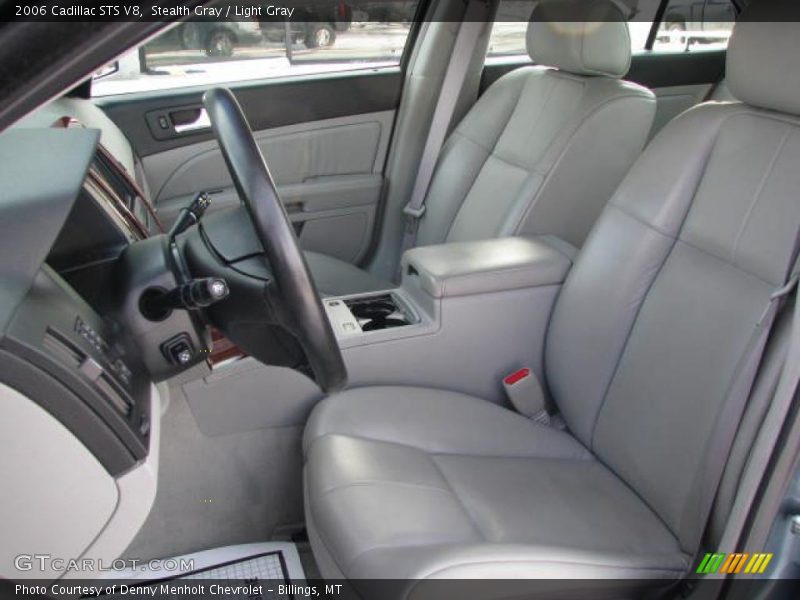 Stealth Gray / Light Gray 2006 Cadillac STS V8