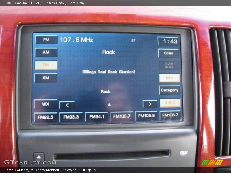 Stealth Gray / Light Gray 2006 Cadillac STS V8