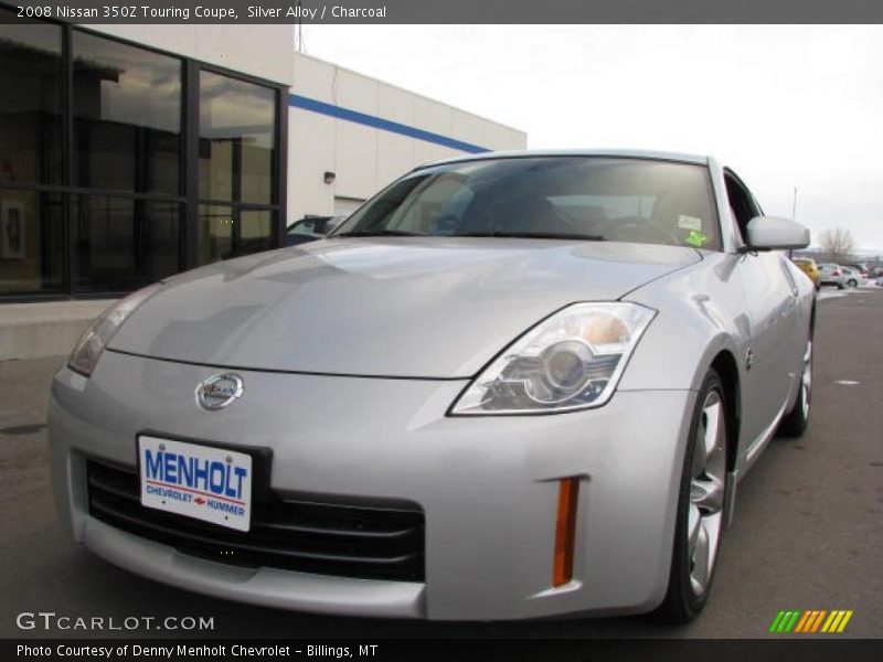 Silver Alloy / Charcoal 2008 Nissan 350Z Touring Coupe