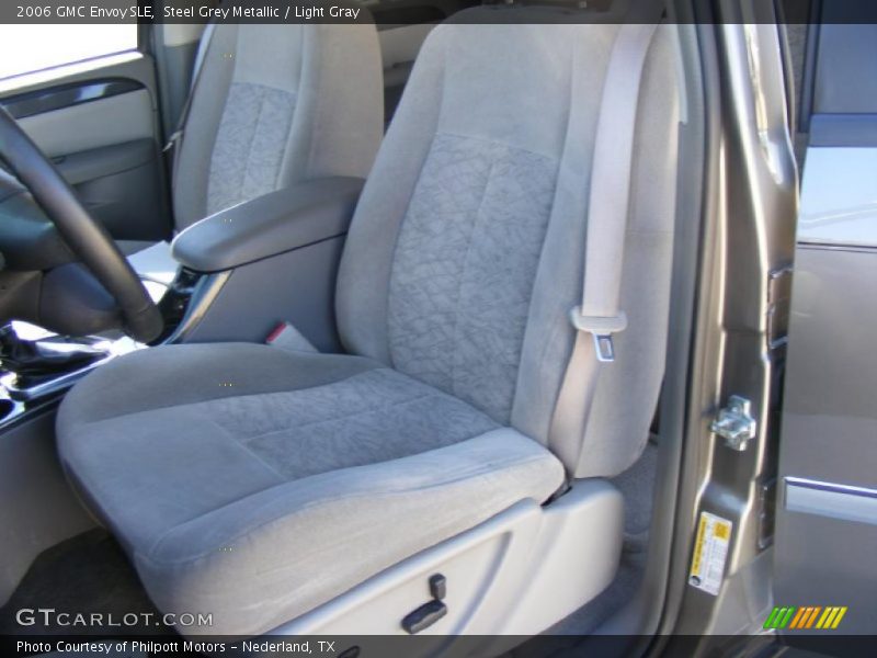 Steel Grey Metallic / Light Gray 2006 GMC Envoy SLE