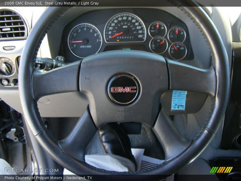 Steel Grey Metallic / Light Gray 2006 GMC Envoy SLE