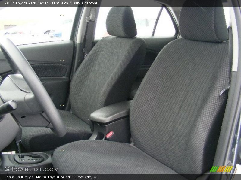 Flint Mica / Dark Charcoal 2007 Toyota Yaris Sedan
