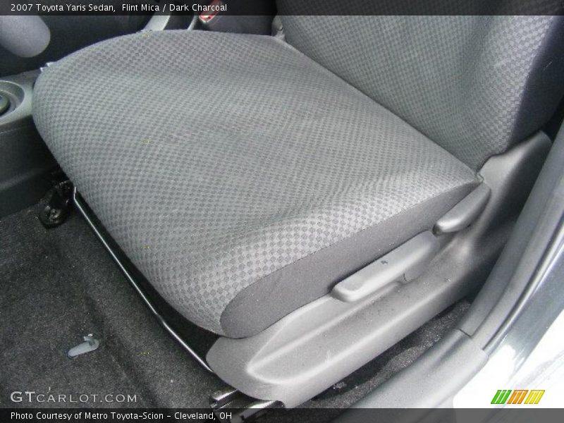 Flint Mica / Dark Charcoal 2007 Toyota Yaris Sedan