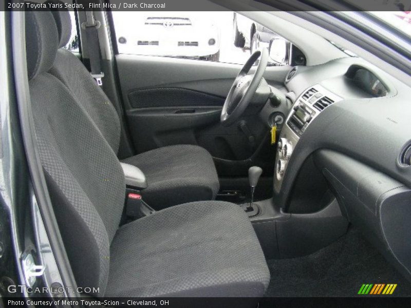 Flint Mica / Dark Charcoal 2007 Toyota Yaris Sedan