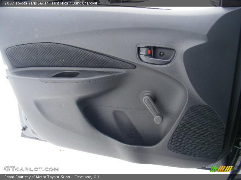 Flint Mica / Dark Charcoal 2007 Toyota Yaris Sedan