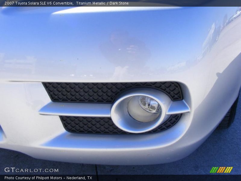 Titanium Metallic / Dark Stone 2007 Toyota Solara SLE V6 Convertible