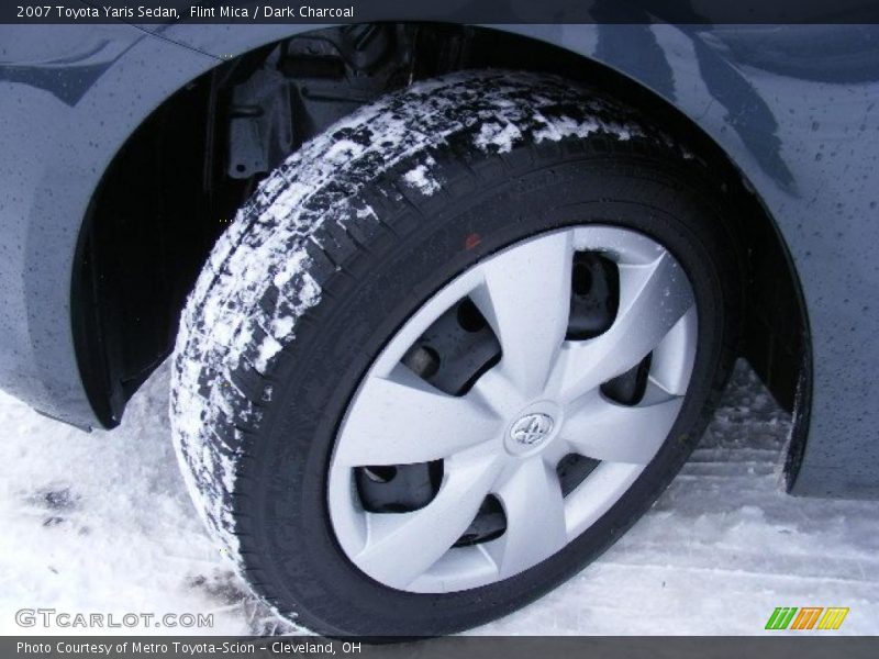 Flint Mica / Dark Charcoal 2007 Toyota Yaris Sedan