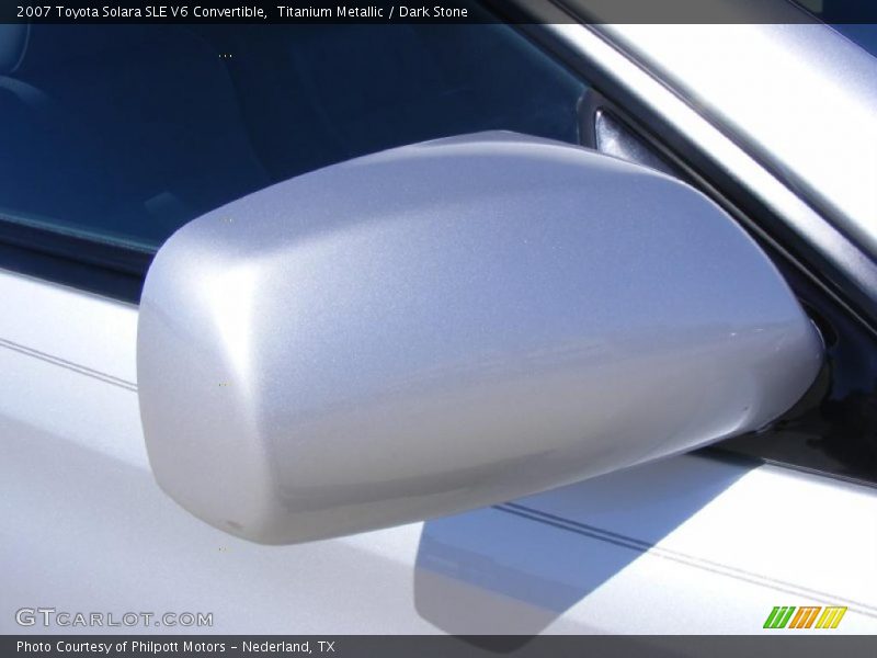 Titanium Metallic / Dark Stone 2007 Toyota Solara SLE V6 Convertible