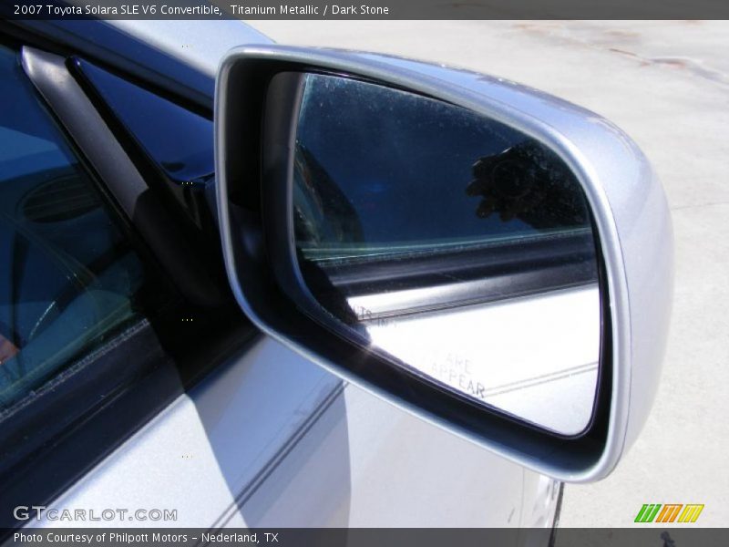 Titanium Metallic / Dark Stone 2007 Toyota Solara SLE V6 Convertible