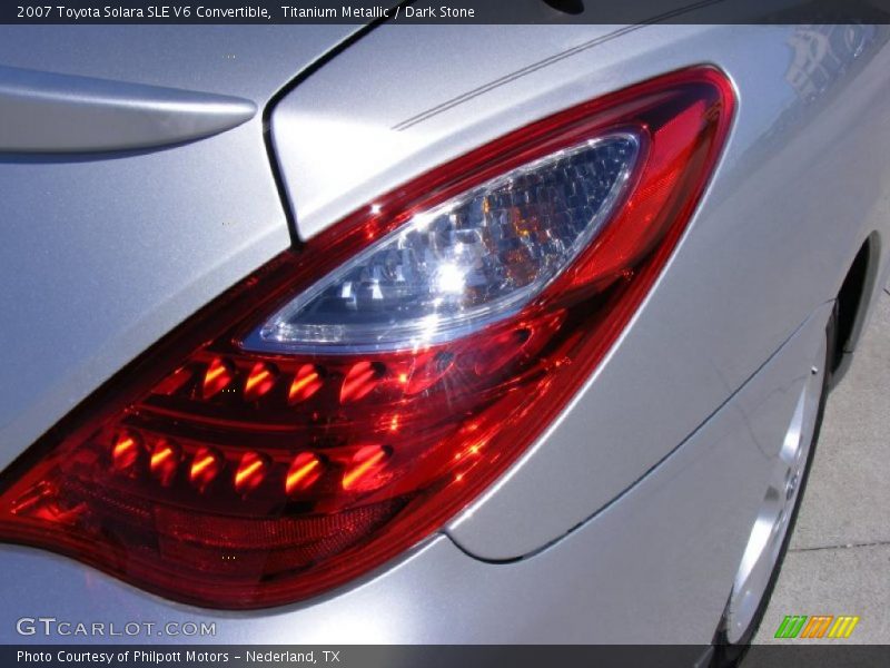 Titanium Metallic / Dark Stone 2007 Toyota Solara SLE V6 Convertible