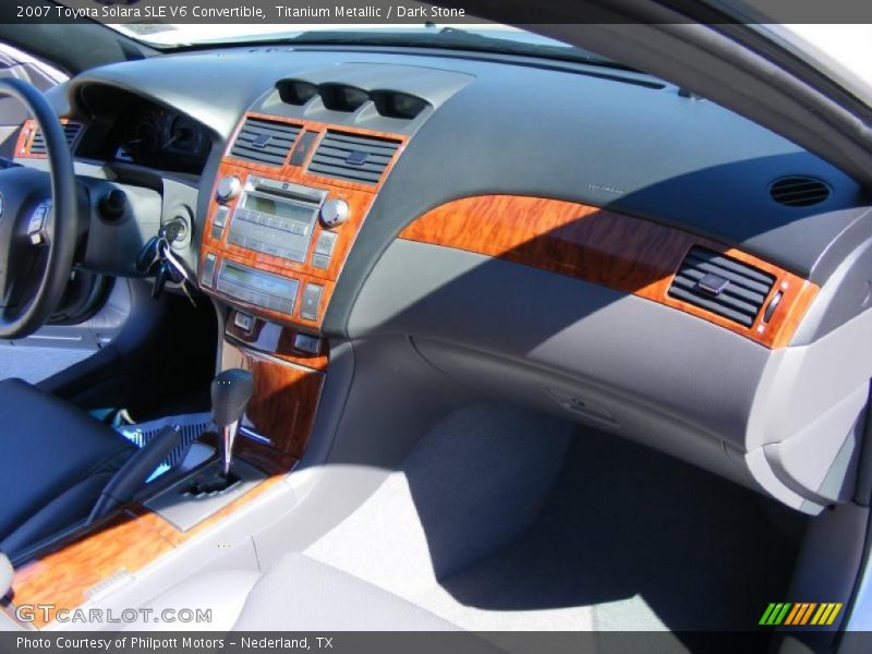 Titanium Metallic / Dark Stone 2007 Toyota Solara SLE V6 Convertible