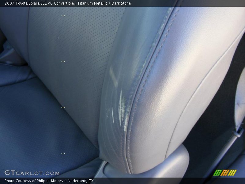 Titanium Metallic / Dark Stone 2007 Toyota Solara SLE V6 Convertible