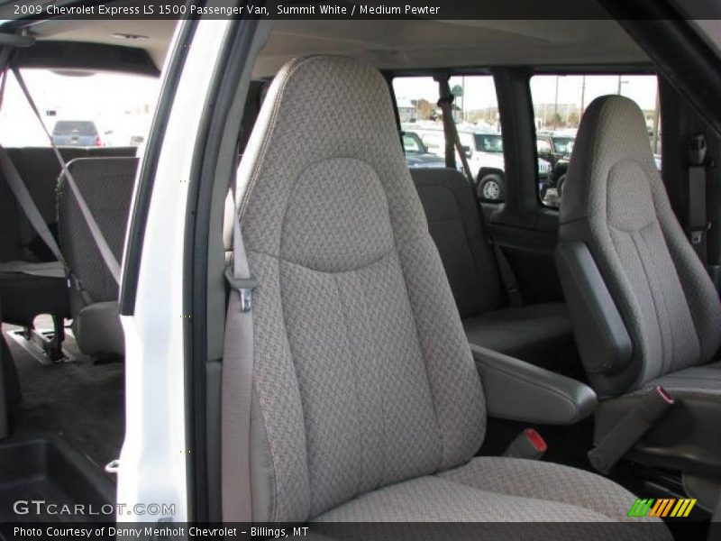 Summit White / Medium Pewter 2009 Chevrolet Express LS 1500 Passenger Van