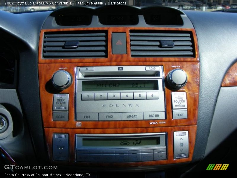 Titanium Metallic / Dark Stone 2007 Toyota Solara SLE V6 Convertible