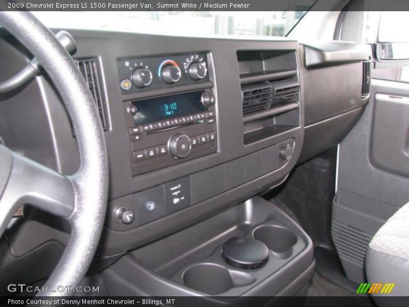 Summit White / Medium Pewter 2009 Chevrolet Express LS 1500 Passenger Van