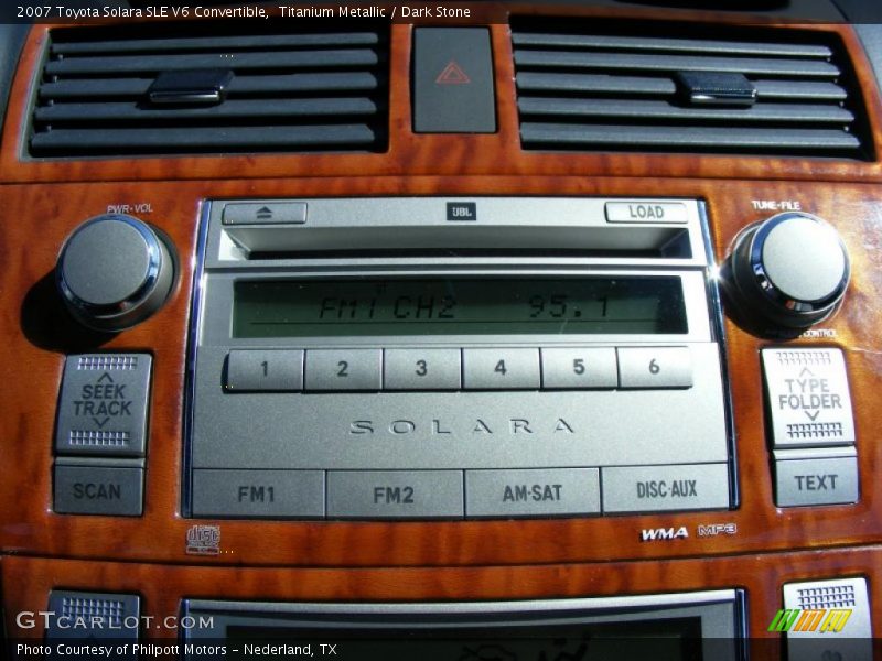 Titanium Metallic / Dark Stone 2007 Toyota Solara SLE V6 Convertible