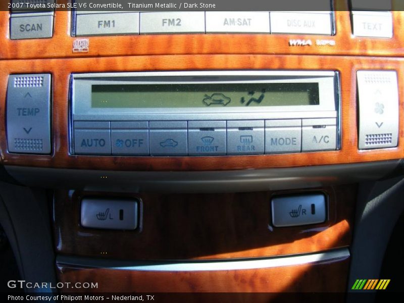 Titanium Metallic / Dark Stone 2007 Toyota Solara SLE V6 Convertible