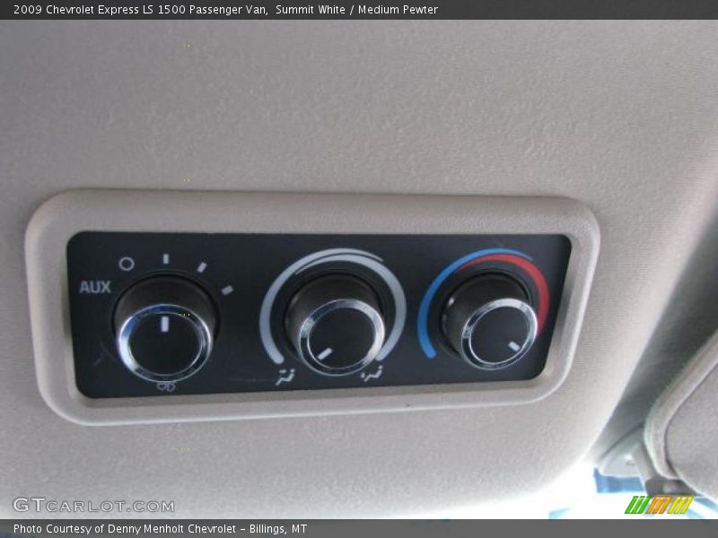 Summit White / Medium Pewter 2009 Chevrolet Express LS 1500 Passenger Van