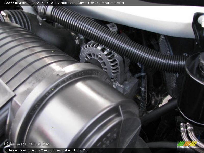 Summit White / Medium Pewter 2009 Chevrolet Express LS 1500 Passenger Van