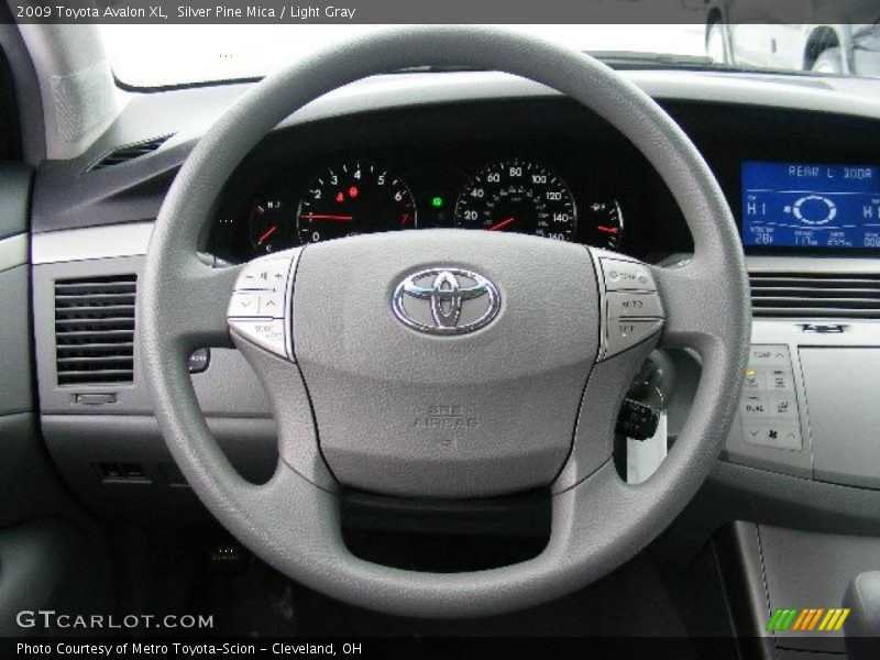 Silver Pine Mica / Light Gray 2009 Toyota Avalon XL