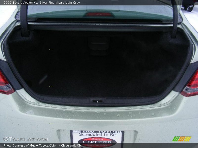 Silver Pine Mica / Light Gray 2009 Toyota Avalon XL