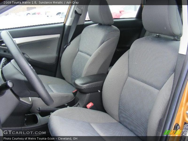 Sundance Metallic / Ash Gray 2009 Toyota Matrix 1.8