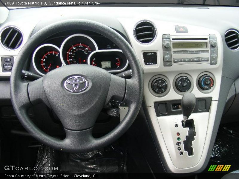 Sundance Metallic / Ash Gray 2009 Toyota Matrix 1.8