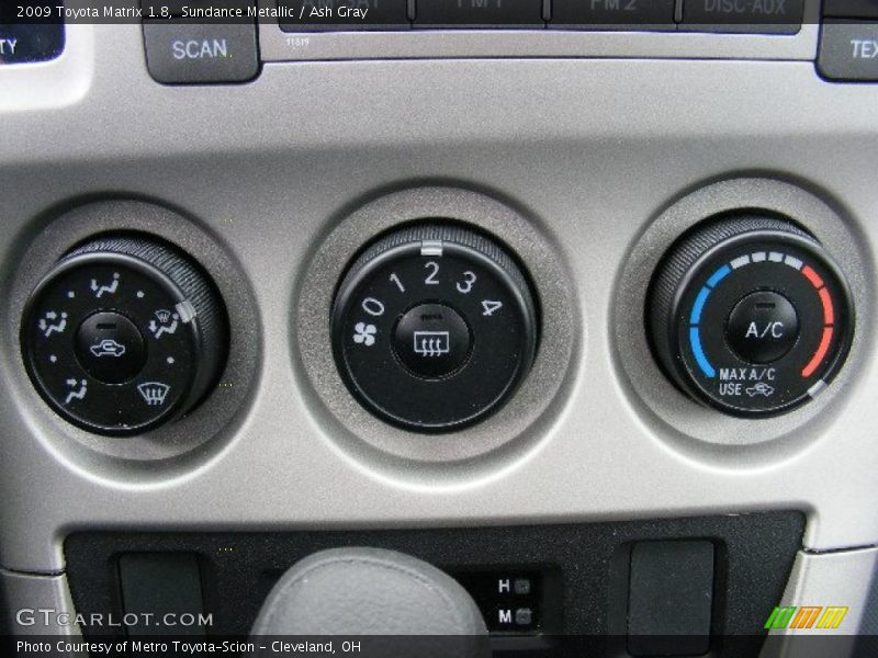 Sundance Metallic / Ash Gray 2009 Toyota Matrix 1.8