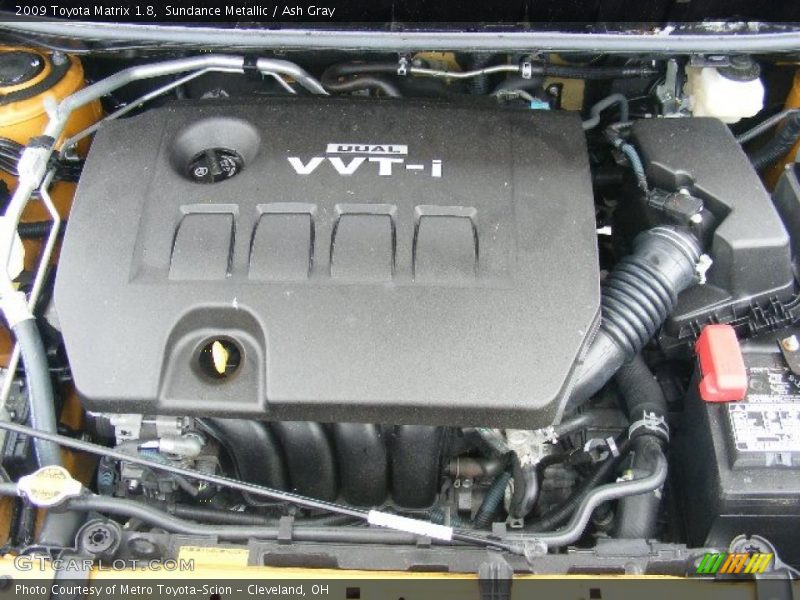 Sundance Metallic / Ash Gray 2009 Toyota Matrix 1.8