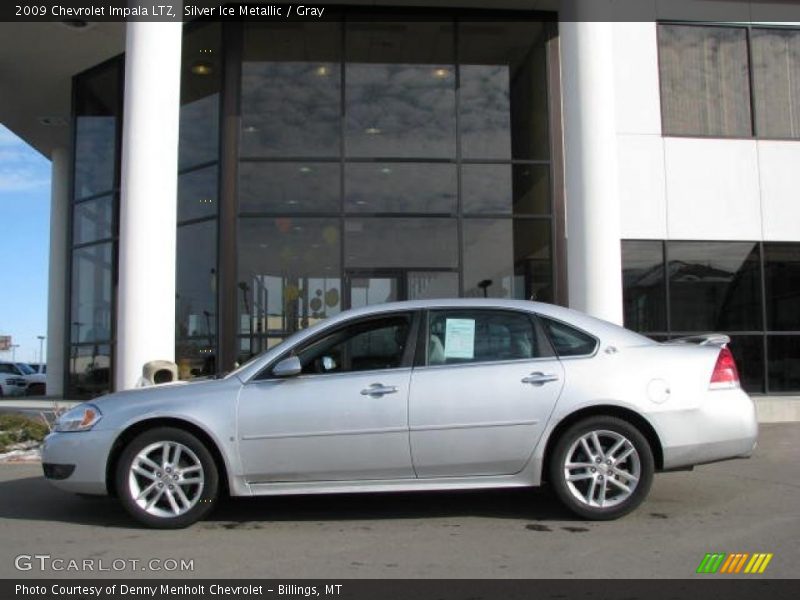 Silver Ice Metallic / Gray 2009 Chevrolet Impala LTZ