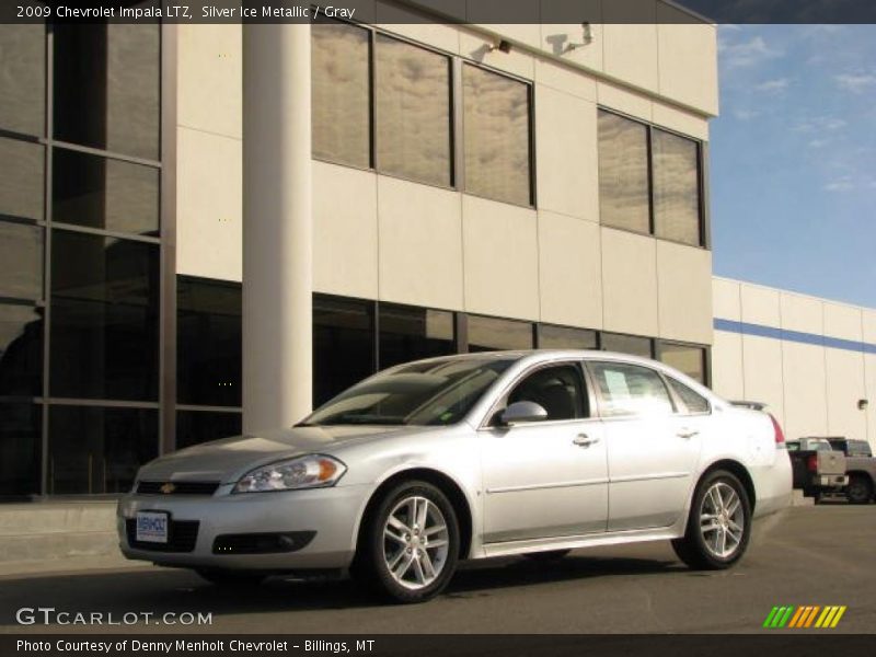 Silver Ice Metallic / Gray 2009 Chevrolet Impala LTZ