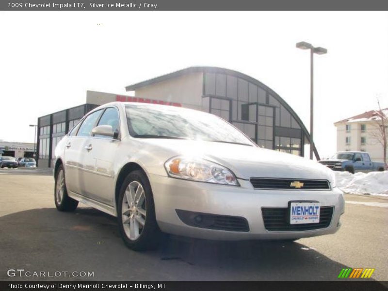 Silver Ice Metallic / Gray 2009 Chevrolet Impala LTZ