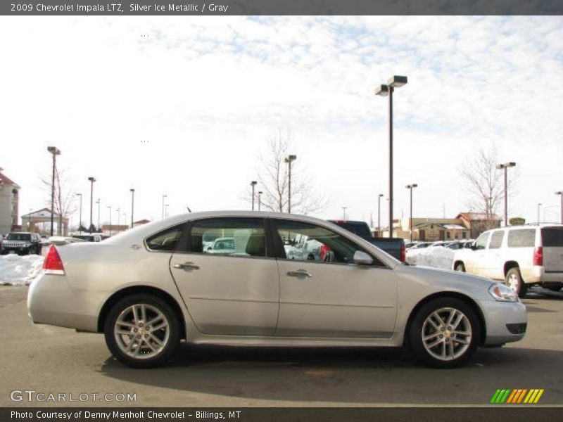 Silver Ice Metallic / Gray 2009 Chevrolet Impala LTZ