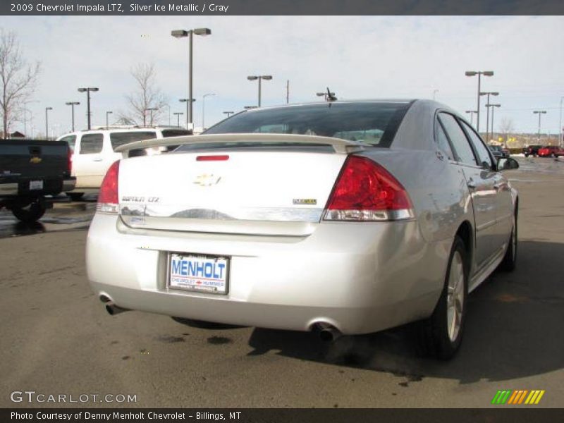 Silver Ice Metallic / Gray 2009 Chevrolet Impala LTZ